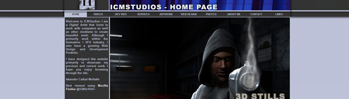 ICMStudios - Personal Portfolio