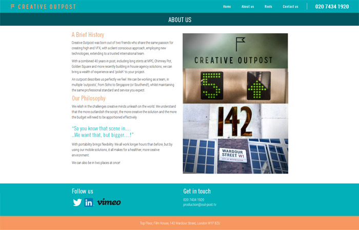 Creative Outpost Website